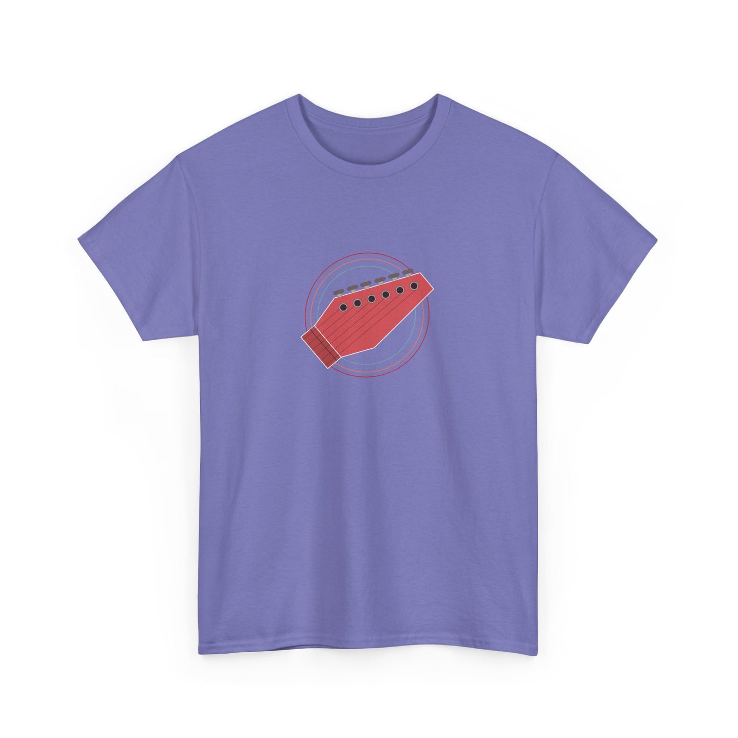 "Guitar Neck" Heavy Cotton Tee (Unisex)